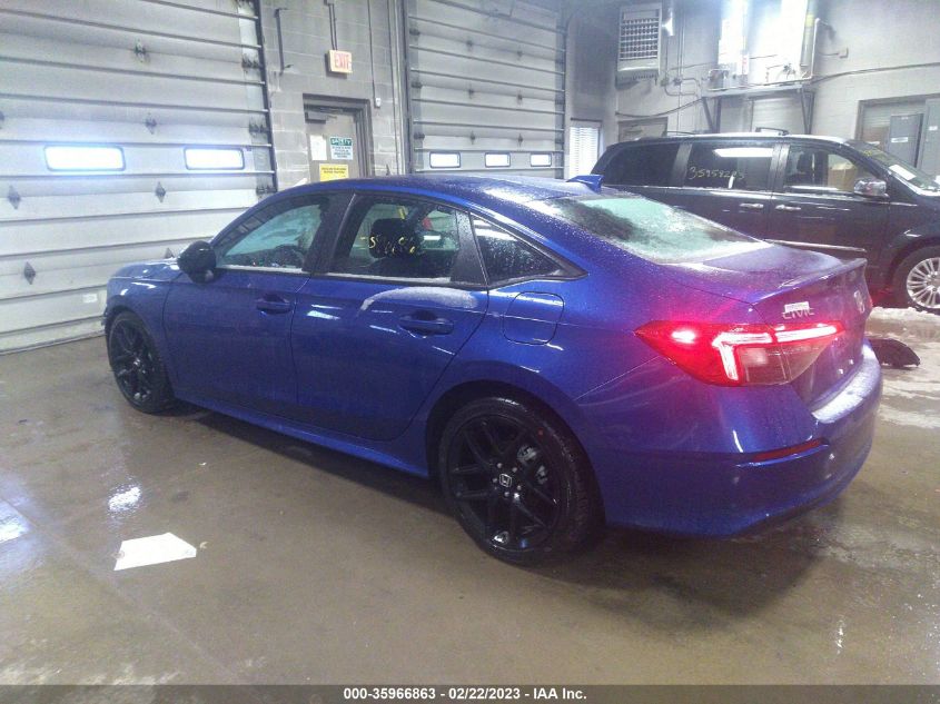 2023 HONDA CIVIC SEDAN SPORT VIN: 2HGFE2F50PH514691