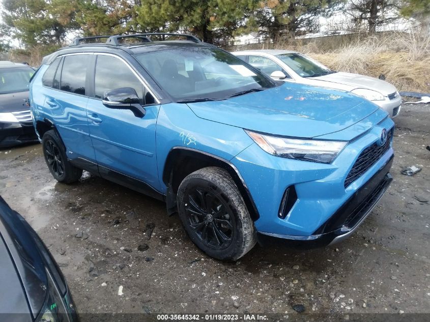 2022 TOYOTA RAV4 HYBRID XSE VIN: 4T3E6RFVXNU083113