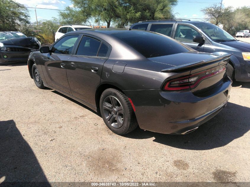 2021 DODGE CHARGER SXT VIN: 2C3CDXBG9MH605614