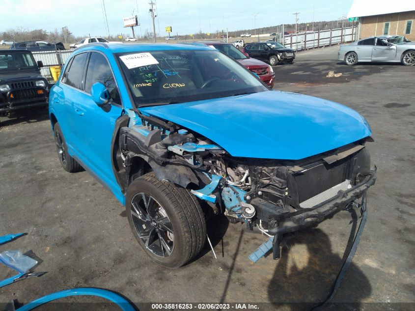 2021 AUDI Q3 S LINE PREMIUM VIN: WA1DECF35M1006103