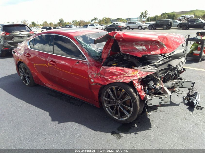 2021 LEXUS IS IS 350 F SPORT VIN: JTHGZ1B26M5037876