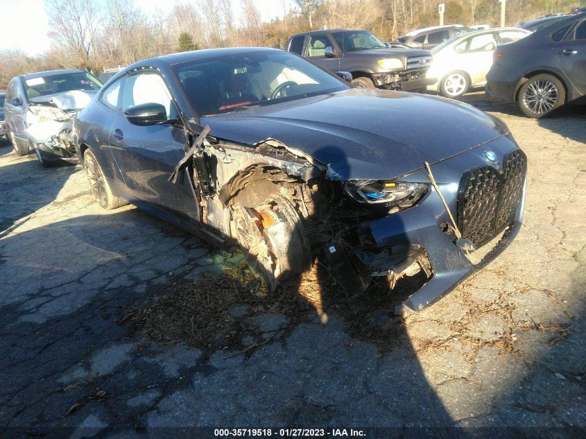 2022 BMW 4 SERIES M440I XDRIVE VIN: WBA13AR05NCJ51987