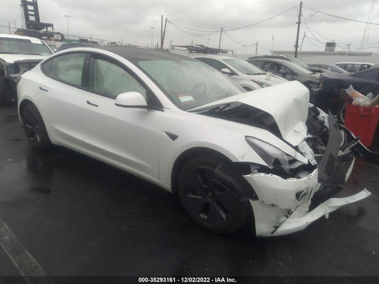 2021 TESLA MODEL 3 STANDARD RANGE PLUS VIN: 5YJ3E1EA9MF000771
