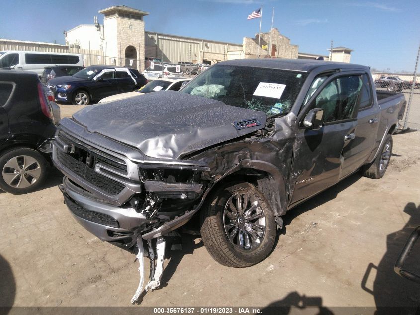 2022 RAM 1500 LARAMIE VIN: 1C6RREJM3NN291218