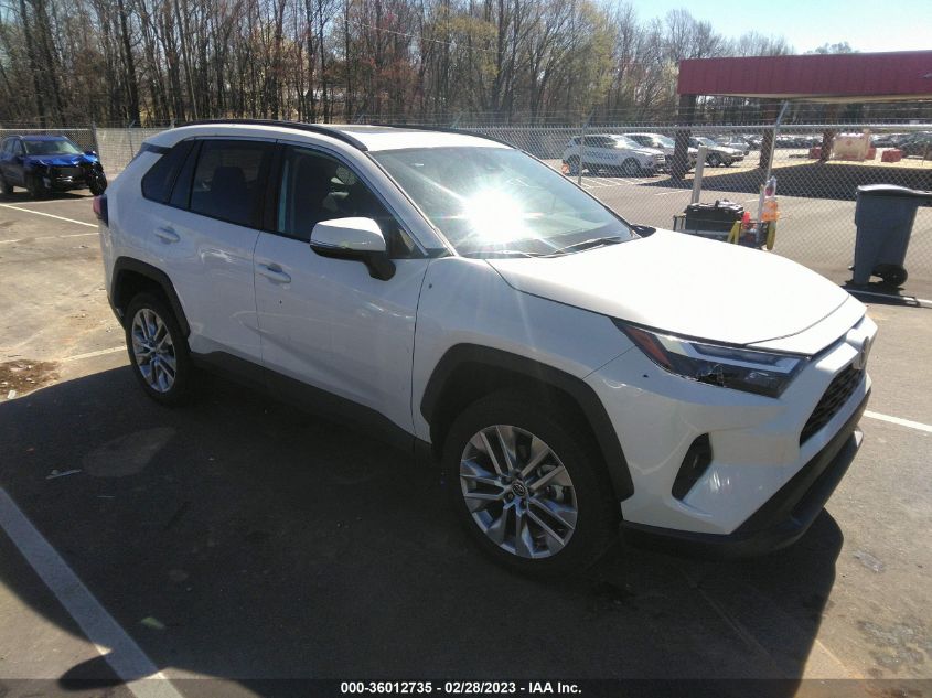 2022 TOYOTA RAV4 XLE PREMIUM VIN: 2T3C1RFV0NW199295