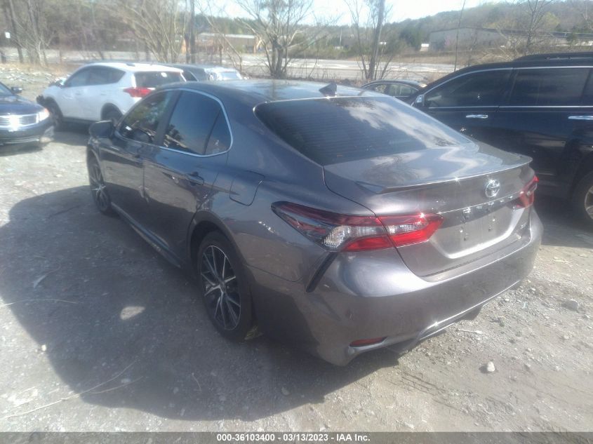 2022 TOYOTA CAMRY SE VIN: 4T1G11AK8NU662762
