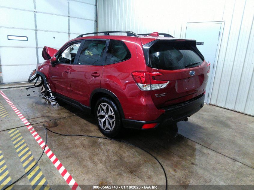 2021 SUBARU FORESTER PREMIUM VIN: JF2SKAJC0MH485475
