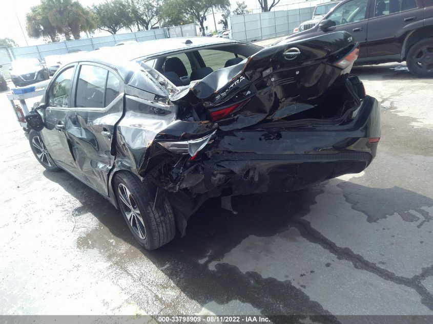 2021 NISSAN SENTRA SV VIN: 3N1AB8CV0MY241950