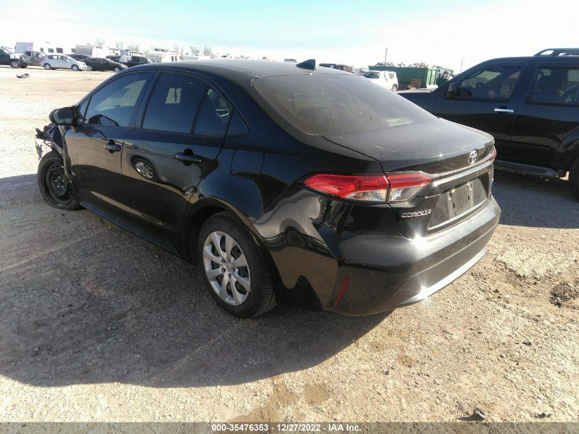 2021 TOYOTA COROLLA LE VIN: JTDEPMAE7MJ176529