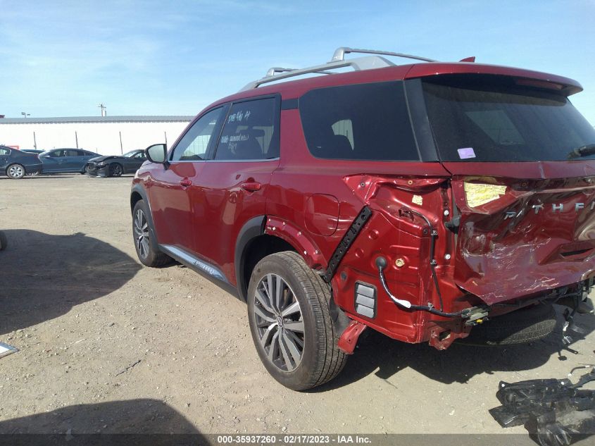 2022 NISSAN PATHFINDER PLATINUM VIN: 5N1DR3DK4NC206704