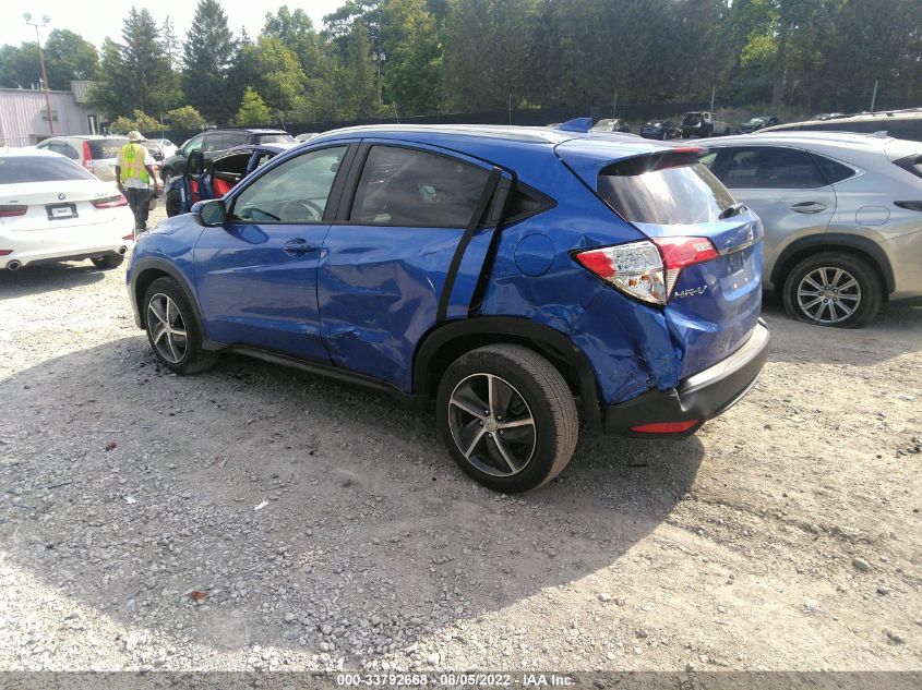 2022 HONDA HR-V EX VIN: 3CZRU6H50NM709217