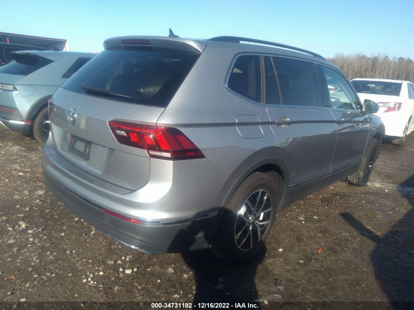 2021 VOLKSWAGEN TIGUAN SE VIN: 3VV3B7AX1MM122088