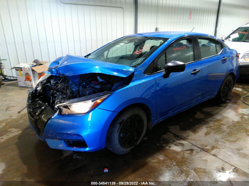 2020 NISSAN VERSA S VIN: 3N1CN8BV2LL851040