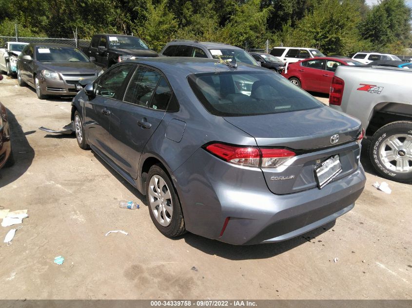 2020 TOYOTA COROLLA LE VIN: 5YFEPRAE9LP093935