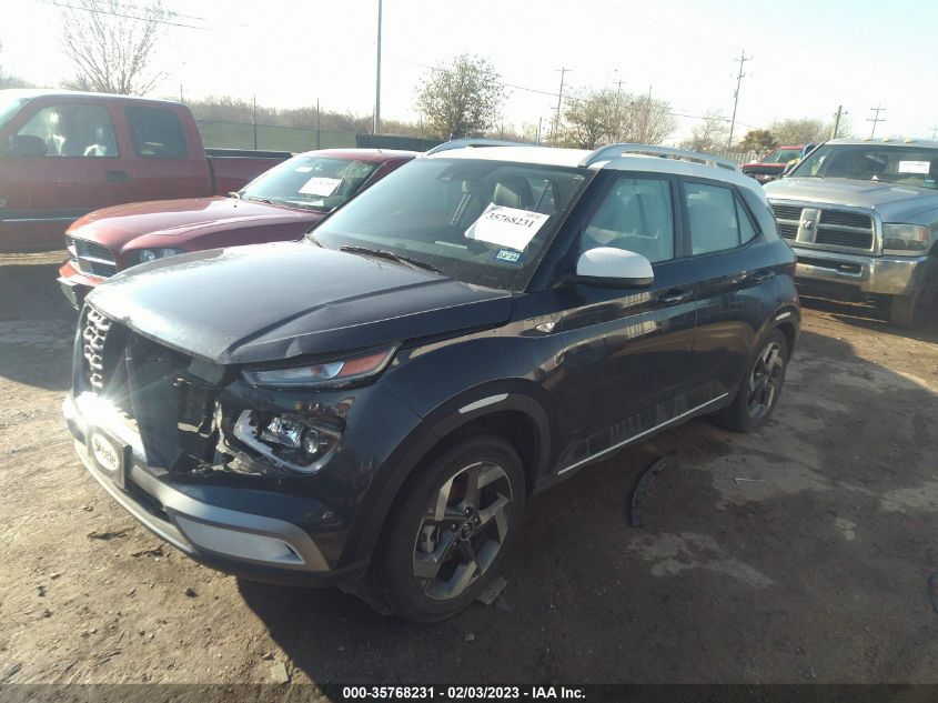 2022 HYUNDAI VENUE LIMITED VIN: KMHRC8A31NU165248