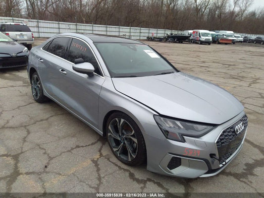 2022 AUDI A3 SEDAN PREMIUM VIN: WAUGUDGY0NA064446