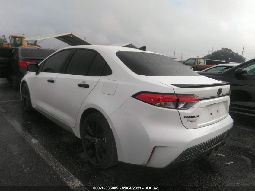 2022 TOYOTA COROLLA SE/SE NIGHTSHADE/APEX SE VIN: 5YFS4MCE2NP135506