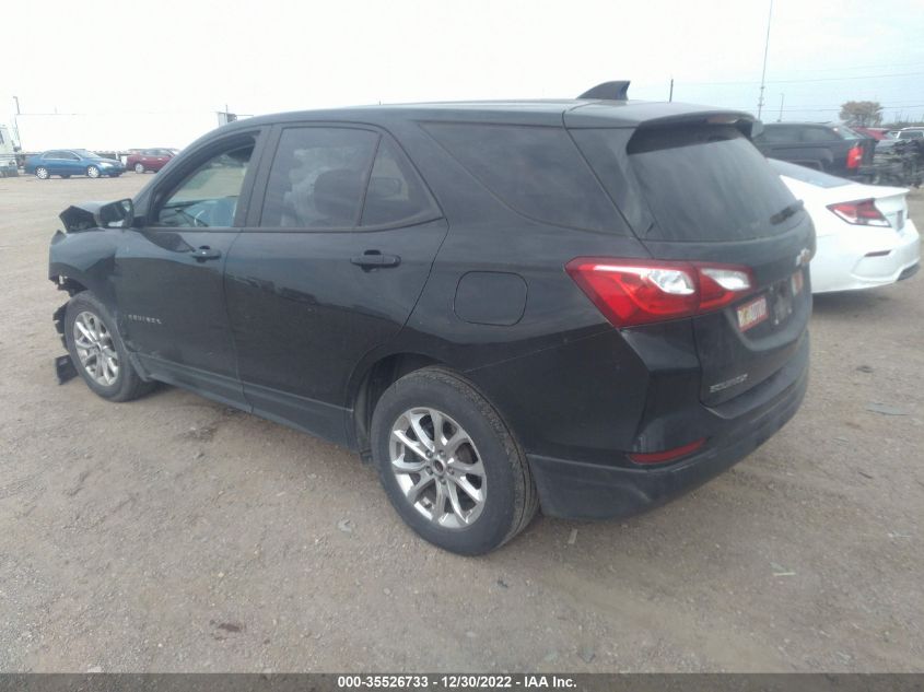 2020 CHEVROLET EQUINOX LS VIN: 2GNAXHEV1L6217563