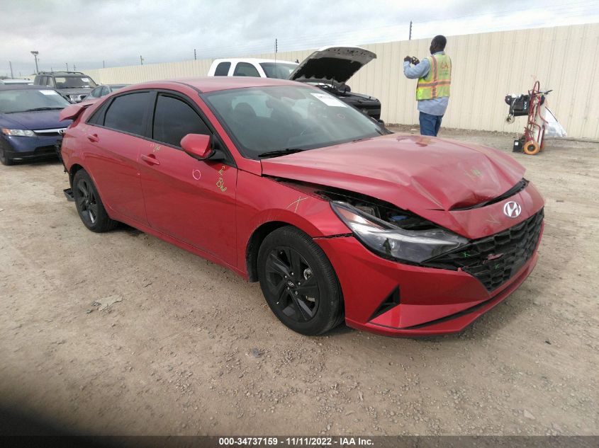 2022 HYUNDAI ELANTRA SEL VIN: 5NPLS4AG2NH059149