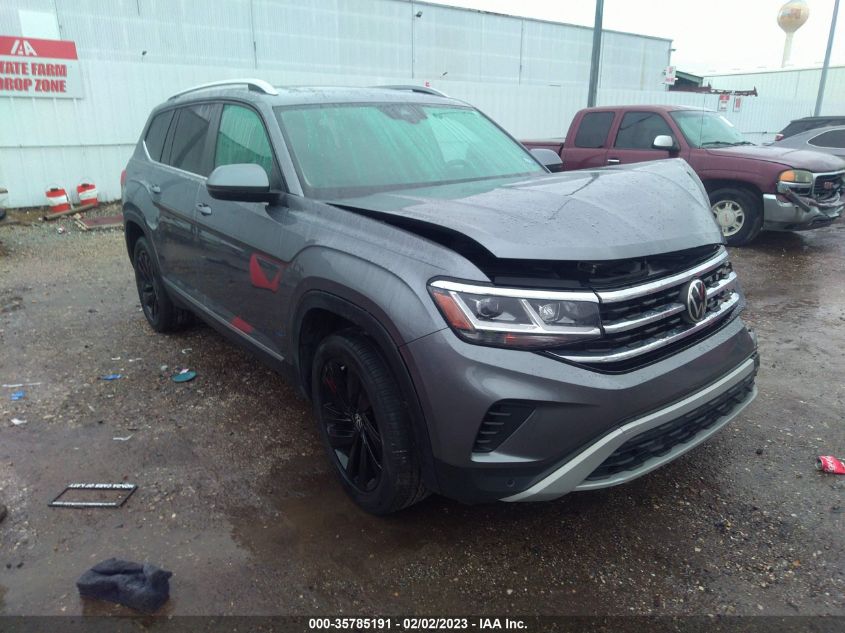 2021 VOLKSWAGEN ATLAS 3.6L V6 SEL VIN: 1V2BR2CA2MC529032