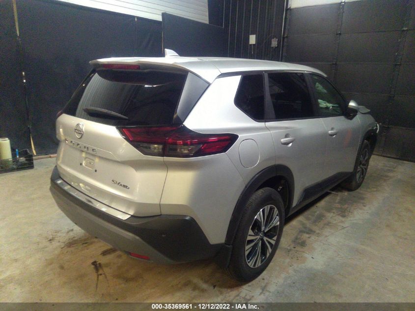 2022 NISSAN ROGUE SV VIN: 5N1BT3BB2NC674457