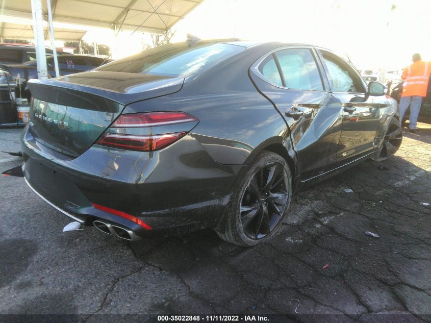 2023 GENESIS G70 2.0T VIN: KMTG34TA6PU108550