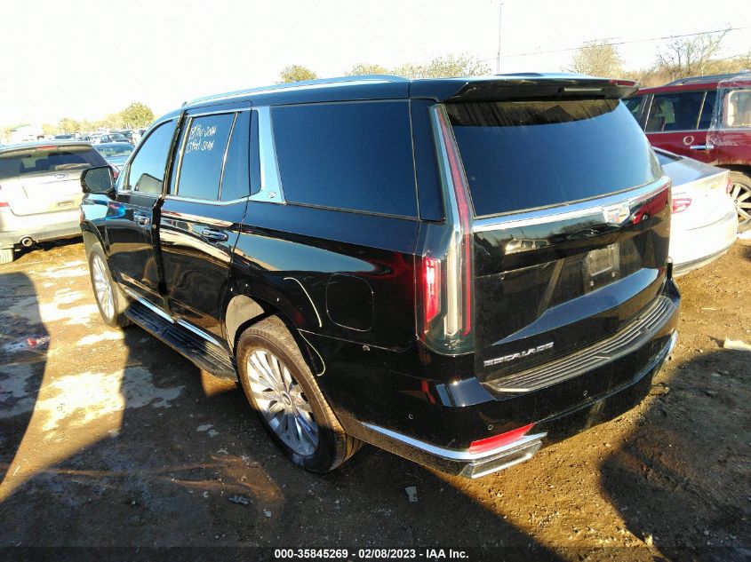 2022 CADILLAC ESCALADE PREMIUM LUXURY VIN: 1GYS3BKL5NR263360
