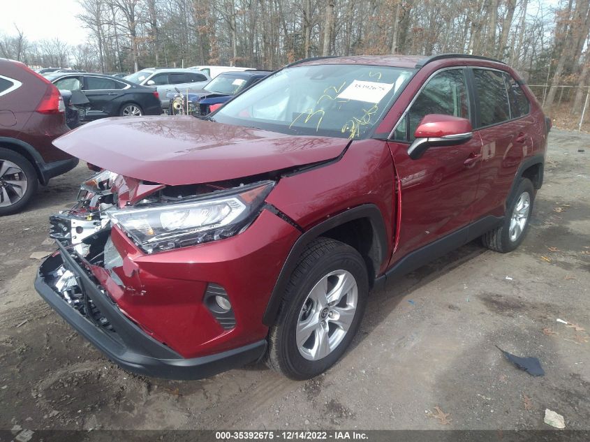 2021 TOYOTA RAV4 XLE VIN: 2T3P1RFV6MW245485