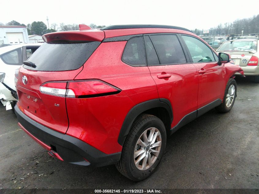 2022 TOYOTA COROLLA CROSS LE VIN: 7MUBAAAG5NV014137