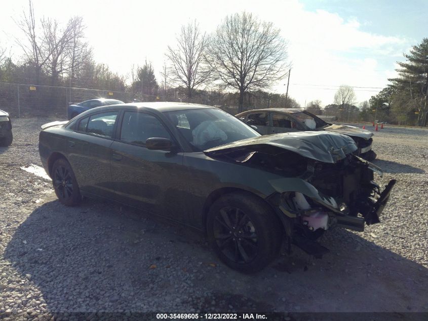 2022 DODGE CHARGER SXT VIN: 2C3CDXJGXNH190662