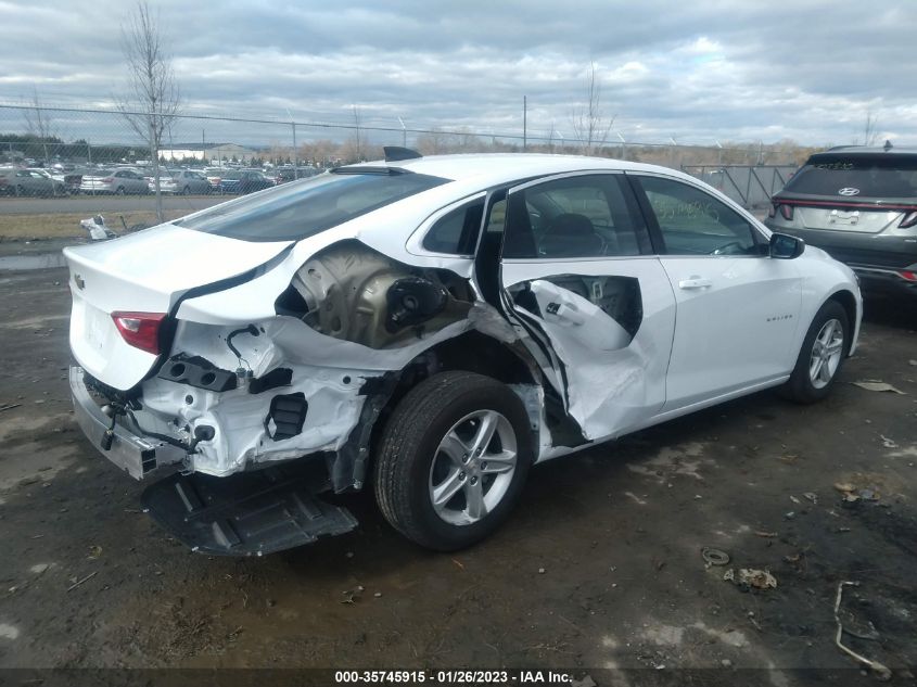 2022 CHEVROLET MALIBU LS VIN: 1G1ZB5ST5NF187979
