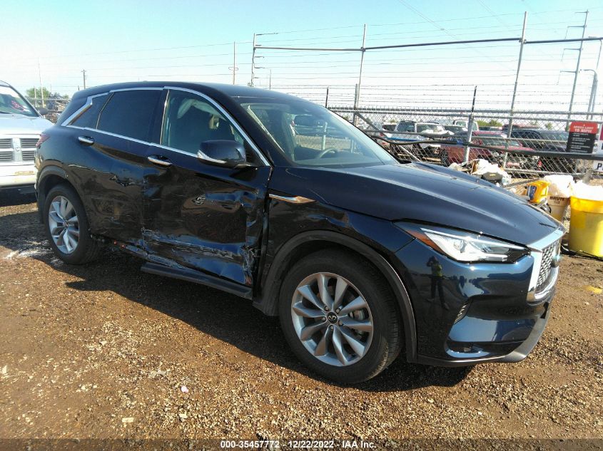2022 INFINITI QX50 PURE VIN: 3PCAJ5AA5NF107561