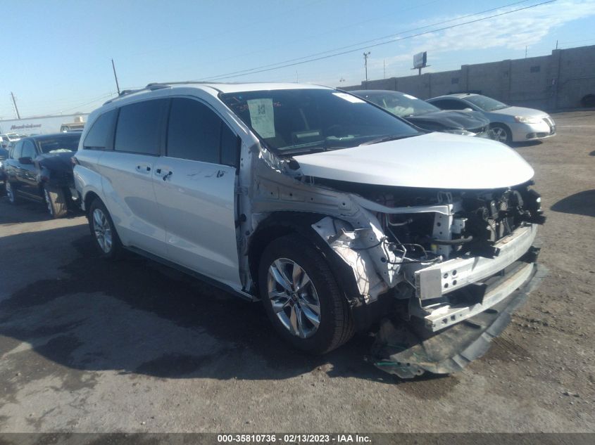 2022 TOYOTA SIENNA LIMITED VIN: 5TDZSKFC1NS064762