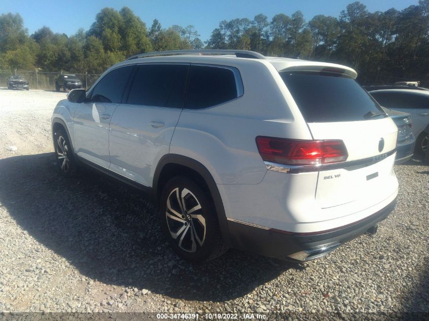 2021 VOLKSWAGEN ATLAS 3.6L V6 SEL PREMIUM VIN: 1V2TR2CA0MC528787
