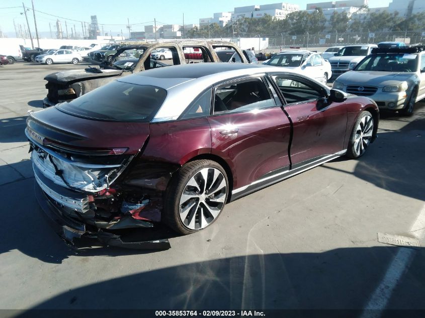 2023 LUCID AIR GRAND TOURING VIN: 50EA1GBA4PA002513