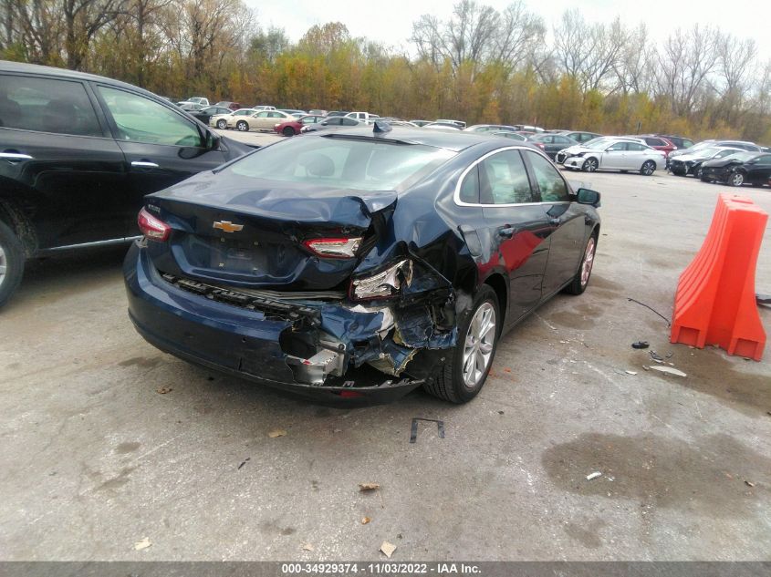 2021 CHEVROLET MALIBU LT VIN: 1G1ZD5ST4MF013832