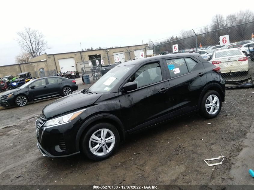 2021 NISSAN KICKS S VIN: 3N1CP5BV4ML553633