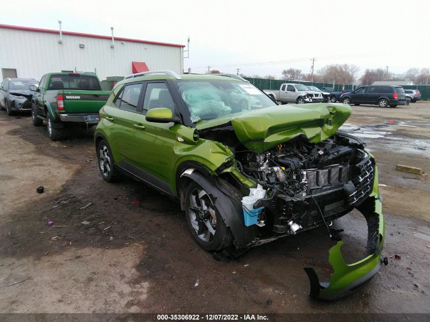 2022 HYUNDAI VENUE SEL VIN: KMHRC8A38NU173203