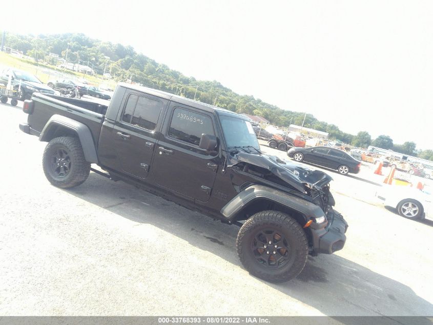 2020 JEEP GLADIATOR SPORT S VIN: 1C6JJTAG9LL129685