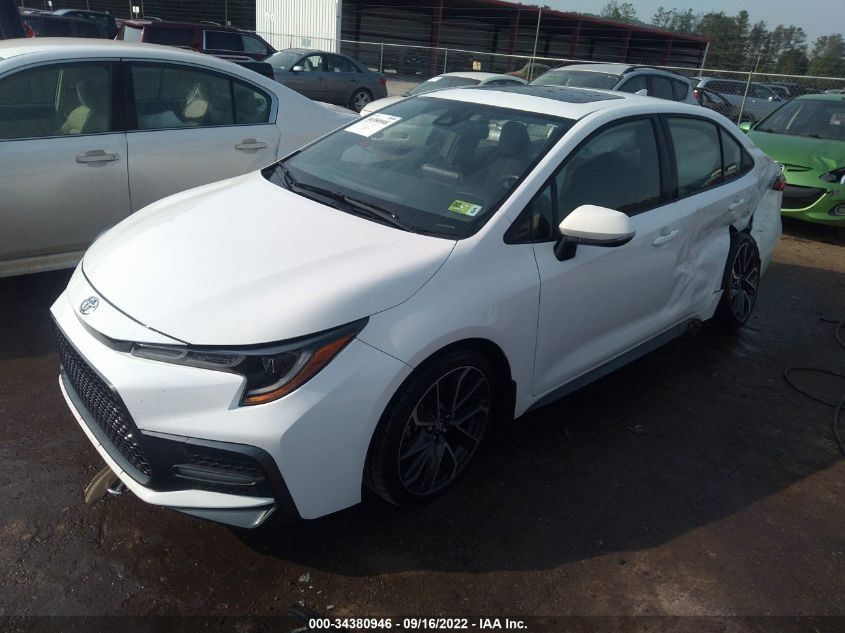 2020 TOYOTA COROLLA SE VIN: JTDP4RCE1LJ005429