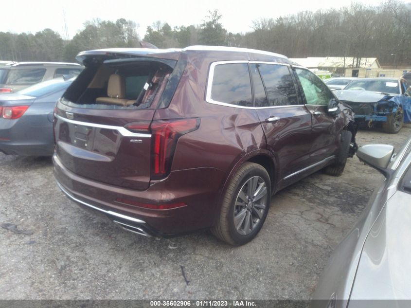 2022 CADILLAC XT6 PREMIUM LUXURY VIN: 1GYKPERS4NZ168128