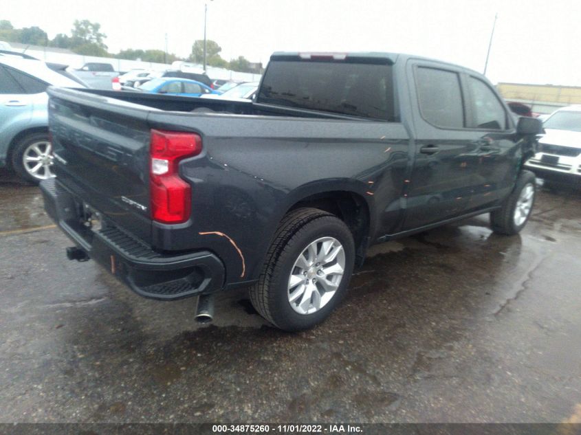 2021 CHEVROLET SILVERADO 1500 CUSTOM VIN: 1GCPWBEH4MZ159340