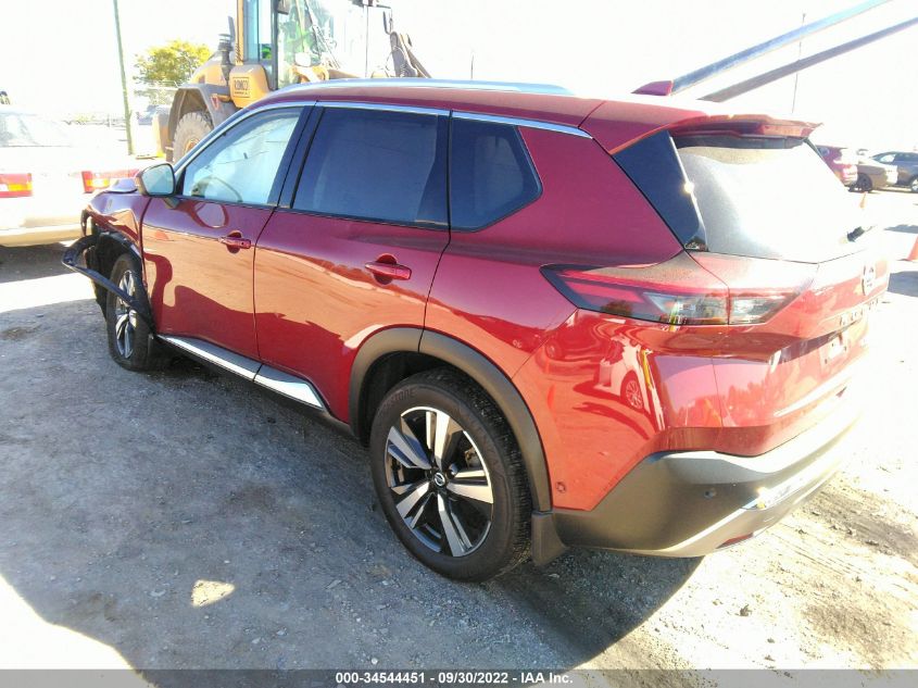 2021 NISSAN ROGUE PLATINUM VIN: JN8BT3DC4MW425105