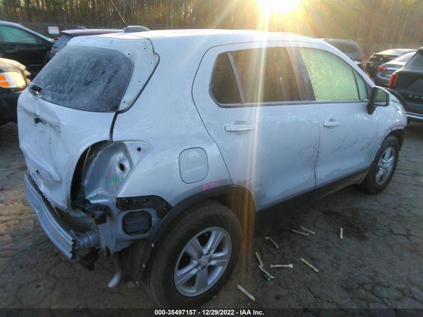 2020 CHEVROLET TRAX LS VIN: 3GNCJKSB3LL301333