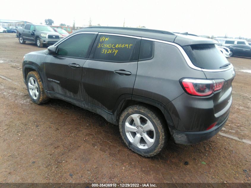 2021 JEEP COMPASS LATITUDE VIN: 3C4NJCBB5MT542674