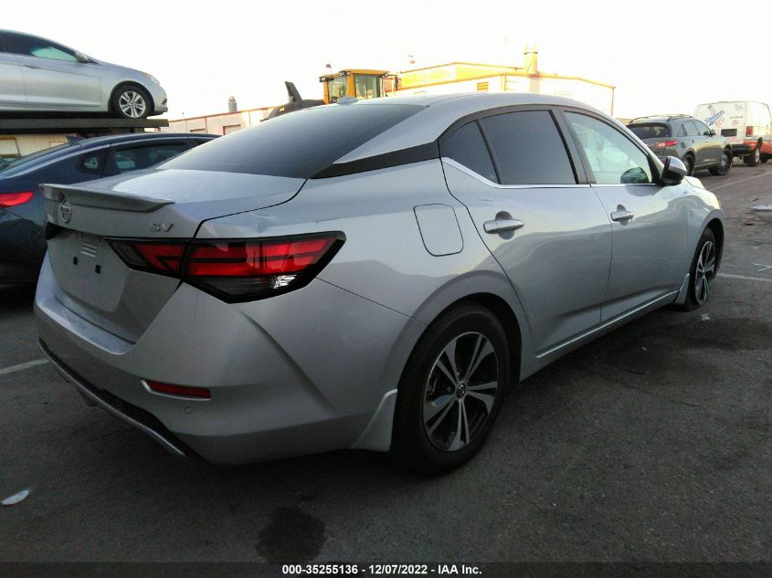 2021 NISSAN SENTRA SV VIN: 3N1AB8CV0MY229071
