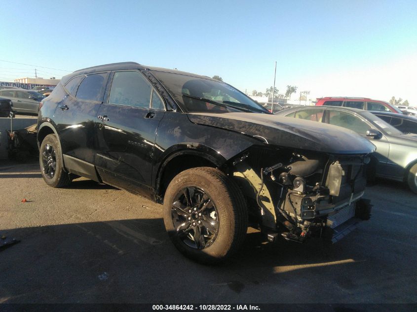 2022 CHEVROLET BLAZER LT VIN: 3GNKBCR49NS139187