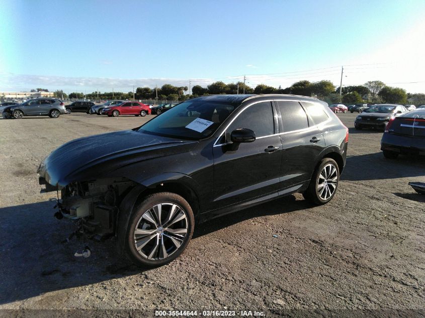 2022 VOLVO XC60 MOMENTUM VIN: YV4L12DKXN1911663