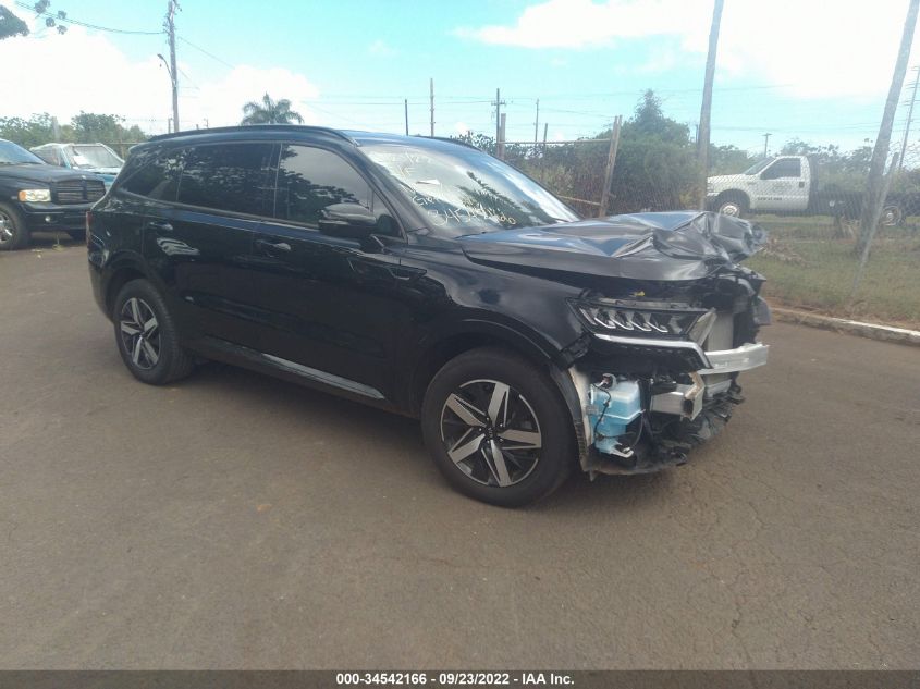 2021 KIA SORENTO EX VIN: 5XYRH4LF8MG011786