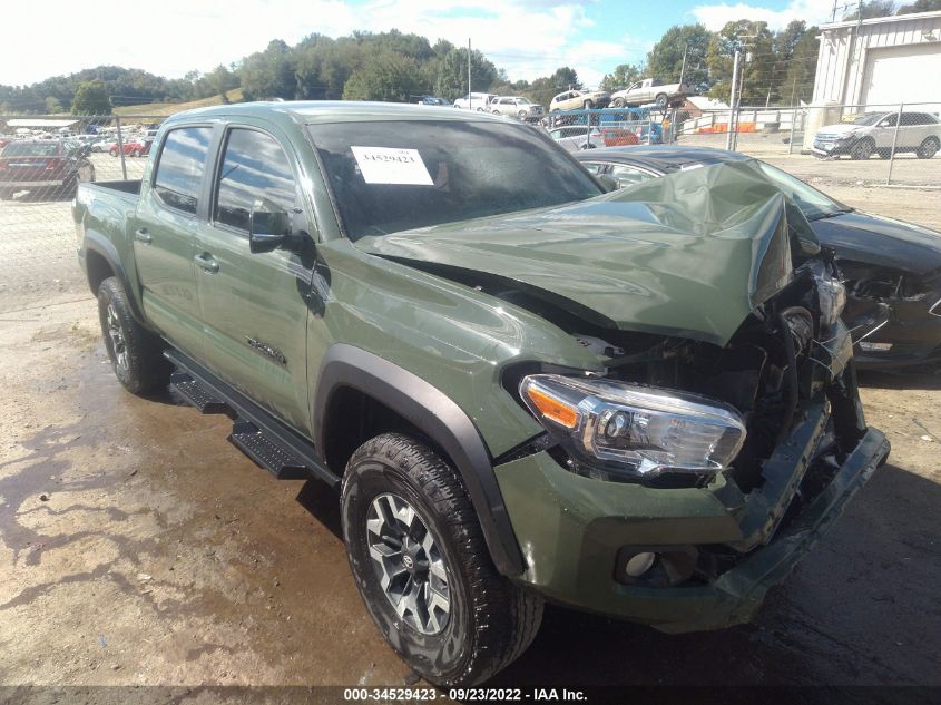 2021 TOYOTA TACOMA 4WD SR/SR5/TRD SPORT VIN: 3TMCZ5AN8MM373588